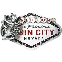 Sin City kasyno kości klamra (id: 2608)